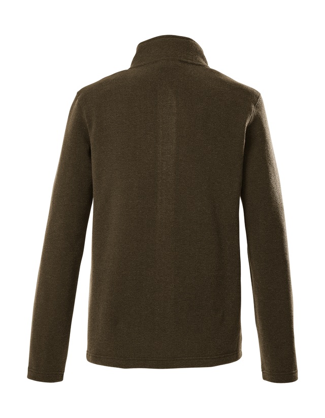 G.I.G.A. DX by killtec Fleecejacke »GW 81 MN KNTFLC JCKT« Strickfleecejacke, Melange-Optik, Zipper-Taschen, Kinnschutz