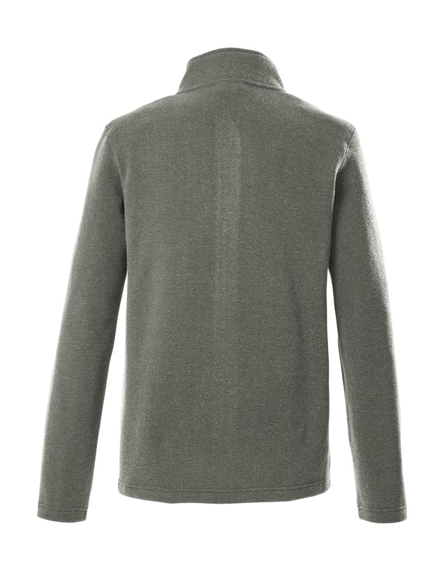 G.I.G.A. DX by killtec Fleecejacke »GW 81 MN KNTFLC JCKT« Strickfleecejacke, Melange-Optik, Zipper-Taschen, Kinnschutz