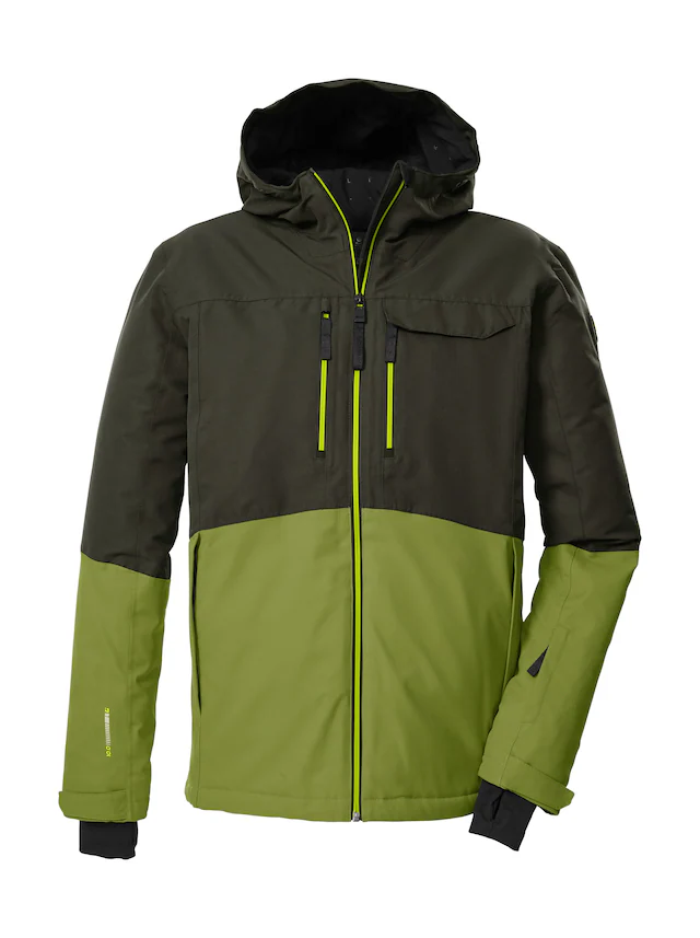 Killtec Skijacke »KSW 53 MN SKI JCKT« Skijacke: wasserdicht, atmungsaktiv, Colourblock, viele Taschen