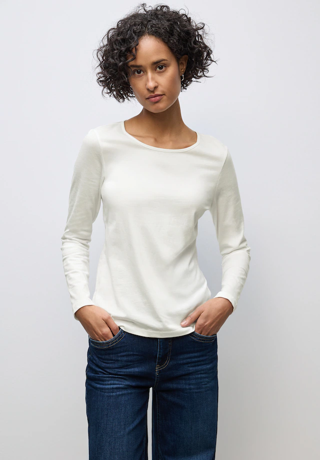 STREET ONE Langarmshirt Basic