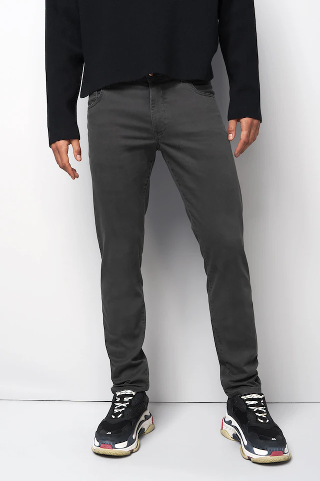 MEYER Chinos »M5 Five 9-6106« in Premium Satin M5 Serie