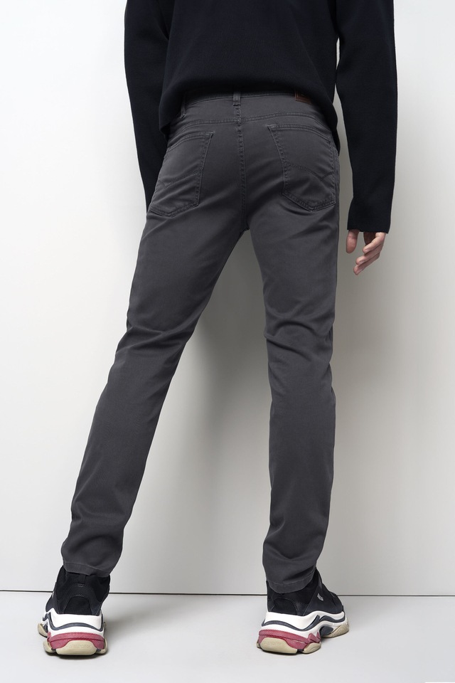 MEYER Chinos »M5 Five 9-6106« in Premium Satin M5 Serie