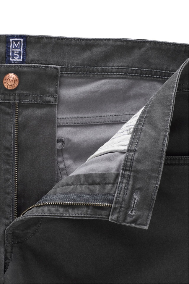 MEYER Chinos »M5 Five 9-6106« in Premium Satin M5 Serie