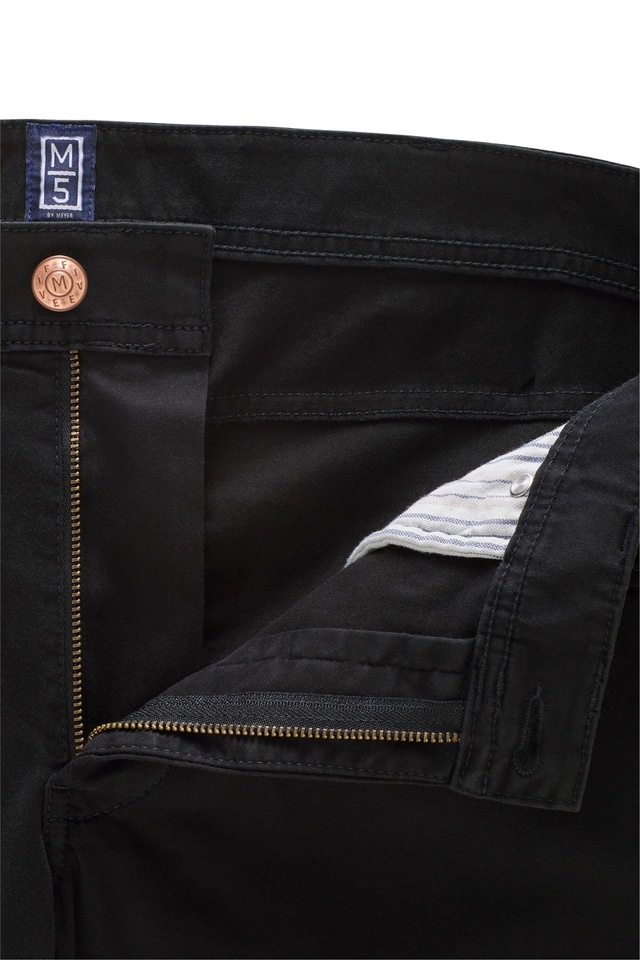 MEYER Chinos »M5 Five 9-6106« in Premium Satin M5 Serie