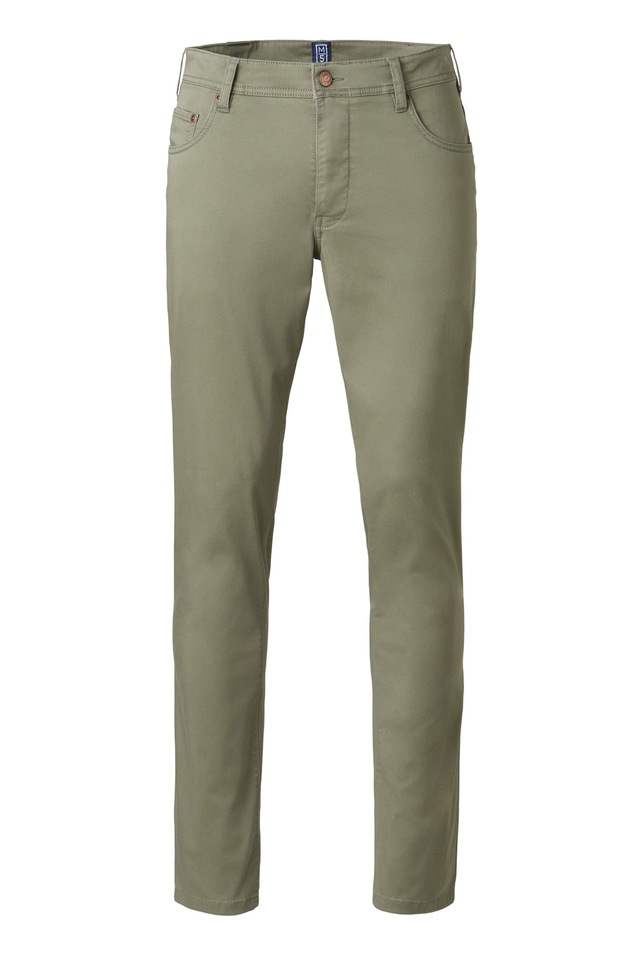 MEYER Chinos »M5 Five 9-6106« in Premium Satin M5 Serie
