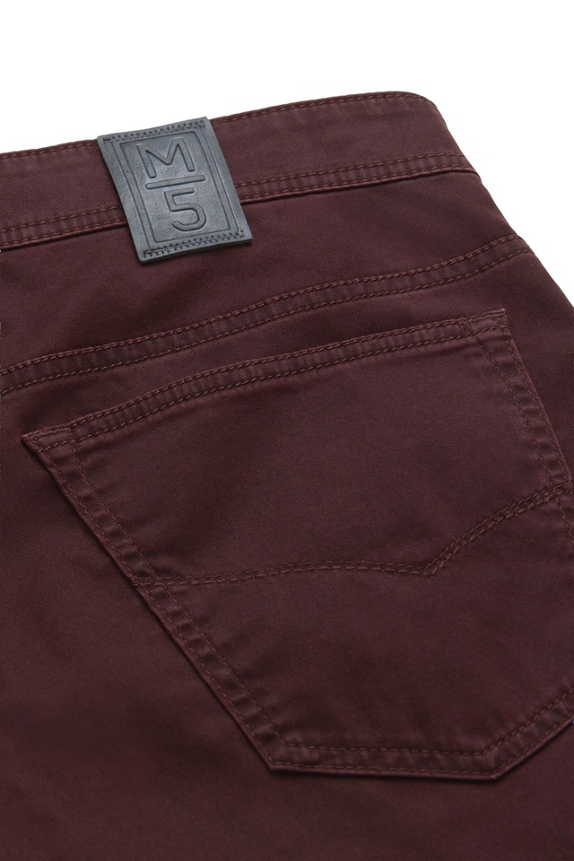 MEYER Chinos »M5 Five 9-6106« in Premium Satin M5 Serie