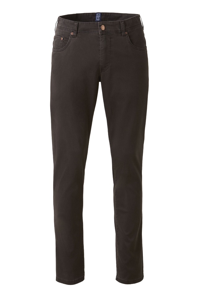 MEYER Chinos »M5 Five 9-6106« in Premium Satin M5 Serie