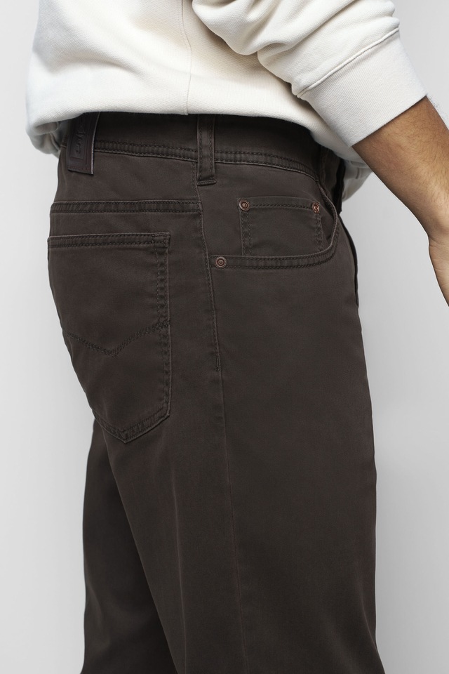 MEYER Chinos »M5 Five 9-6106« in Premium Satin M5 Serie