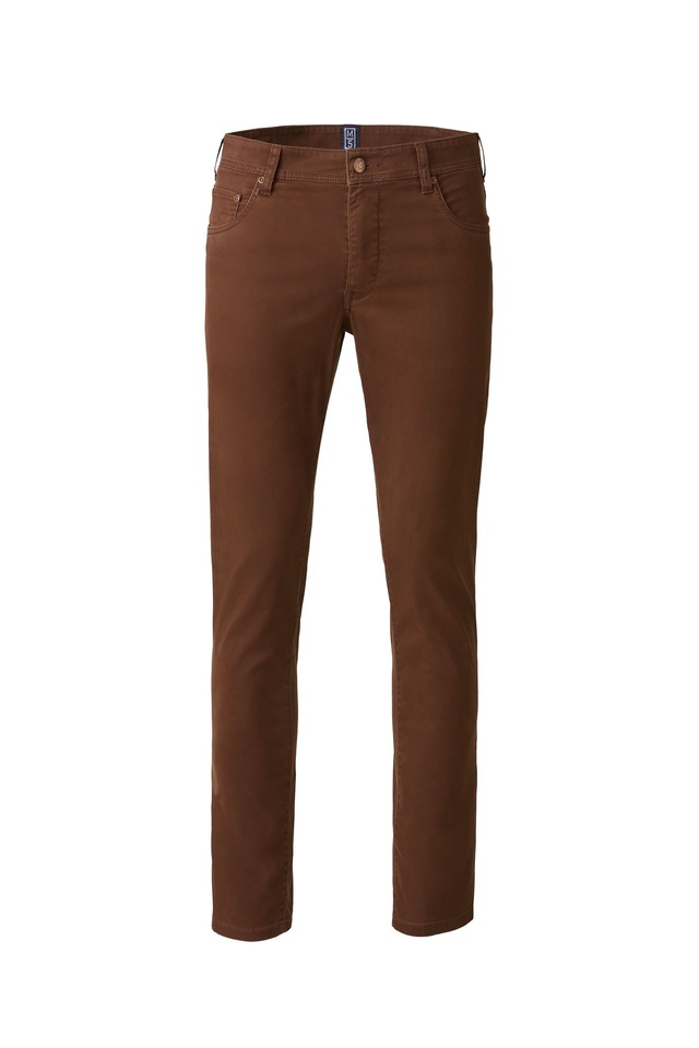 MEYER Chinos »M5 Five 9-6106« in Premium Satin M5 Serie