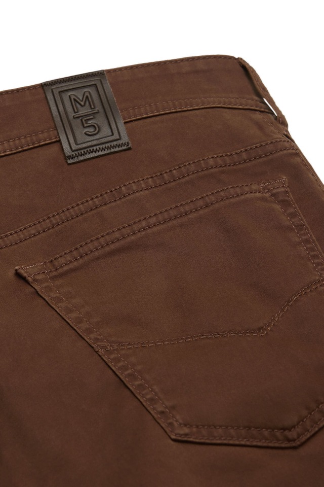 MEYER Chinos »M5 Five 9-6106« in Premium Satin M5 Serie