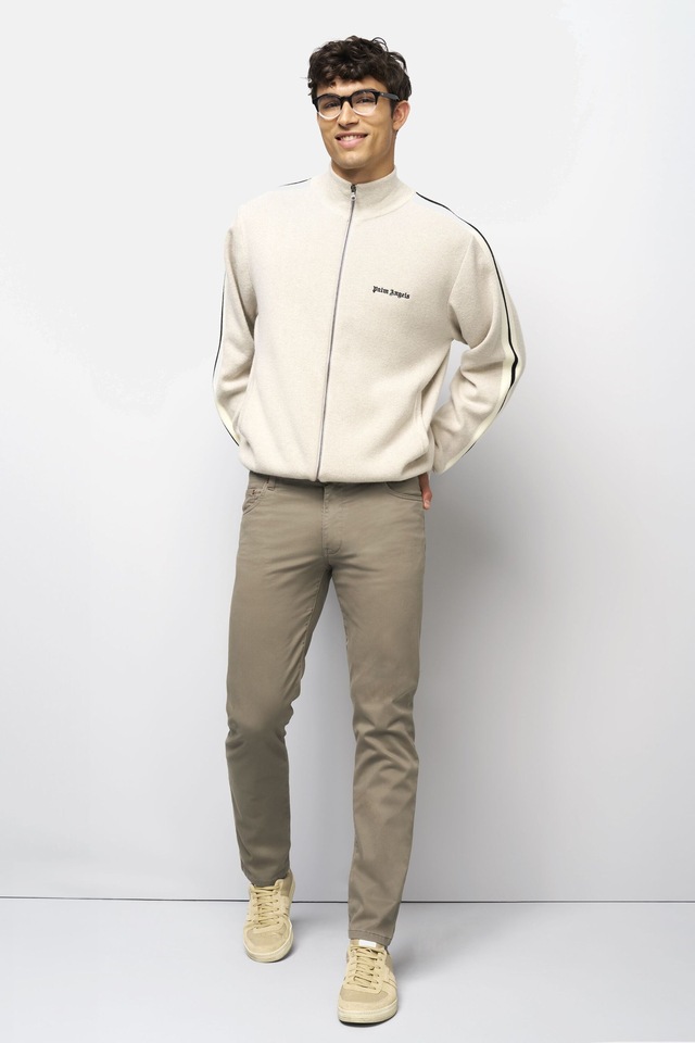 MEYER Chinos »M5 Five 9-6106« in Premium Satin M5 Serie