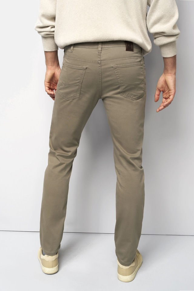 MEYER Chinos »M5 Five 9-6106« in Premium Satin M5 Serie
