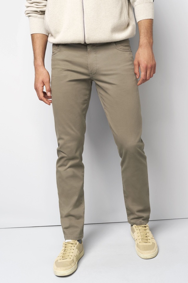 MEYER Chinos »M5 Five 9-6106« in Premium Satin M5 Serie