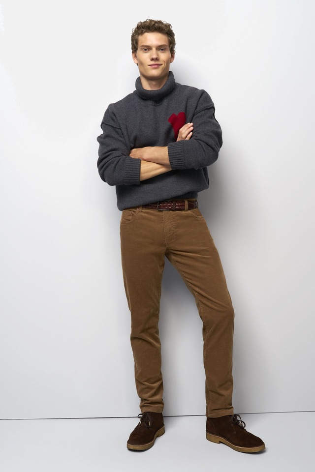 MEYER Chinos »M5 Five Pocket« M5 Five aus Casual Cord