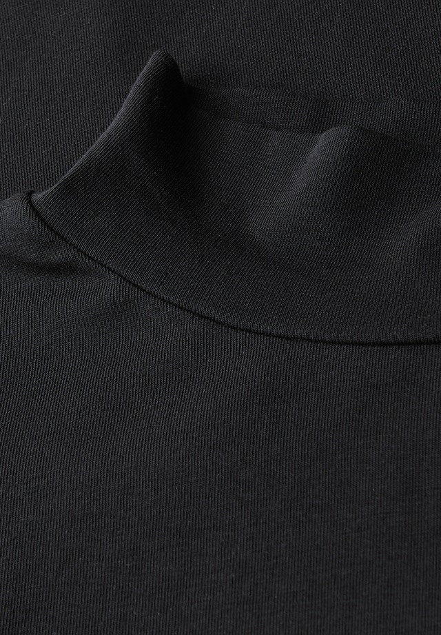 STREET ONE STUDIO Langarmshirt aus Baumwolle mit Stretchante