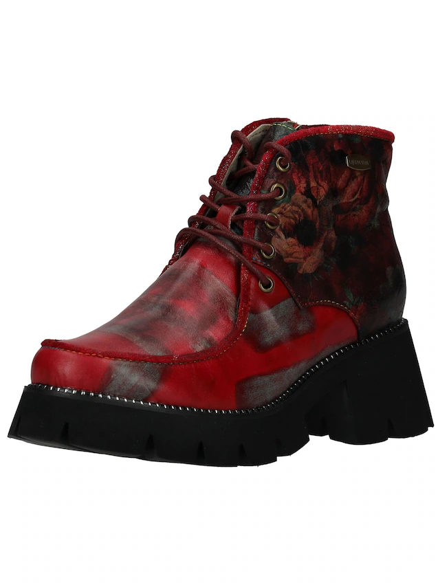 LAURA VITA Schnürstiefelette »LAURA VITA Stiefelette Leder/Textil«