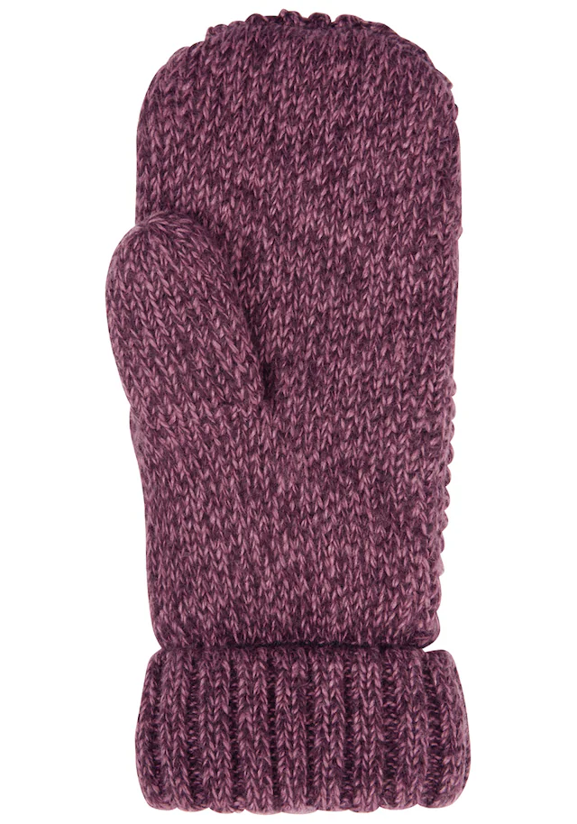 Jack Wolfskin Fäustlinge »MEDLEY KNIT MITTEN W« Strick-Fäustlinge, warm, mit Fleece-Futter