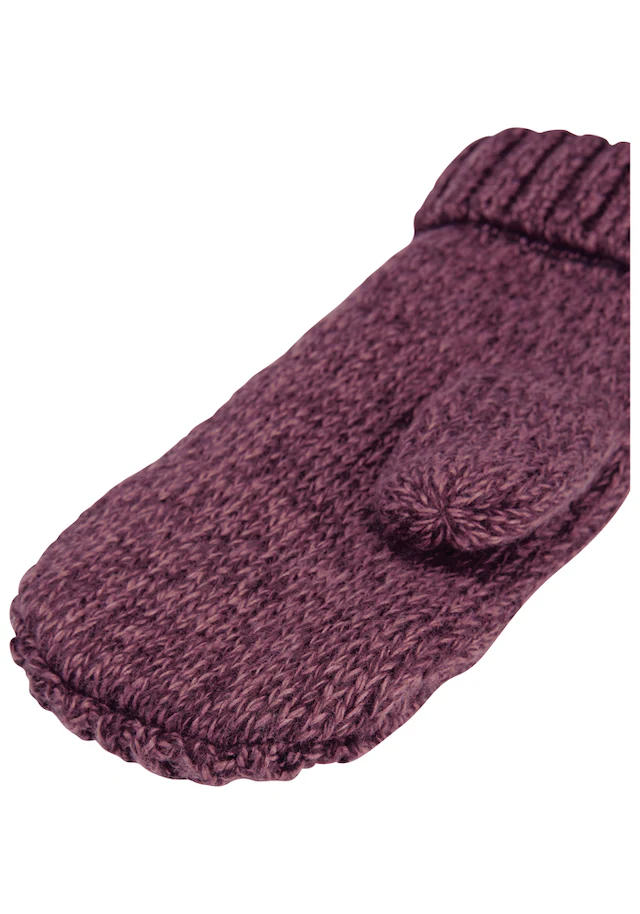 Jack Wolfskin Fäustlinge »MEDLEY KNIT MITTEN W« Strick-Fäustlinge, warm, mit Fleece-Futter