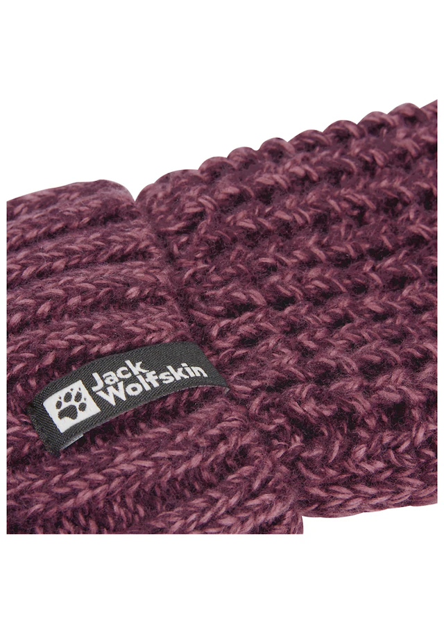 Jack Wolfskin Fäustlinge »MEDLEY KNIT MITTEN W« Strick-Fäustlinge, warm, mit Fleece-Futter