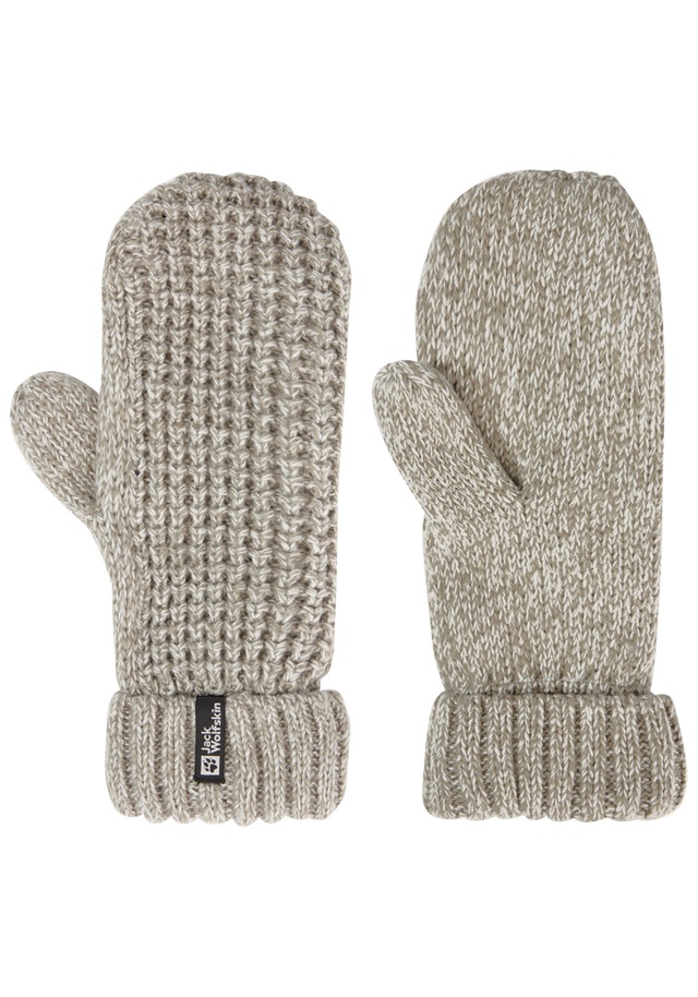 Jack Wolfskin Fäustlinge »MEDLEY KNIT MITTEN W« Strick-Fäustlinge, warm, mit Fleece-Futter