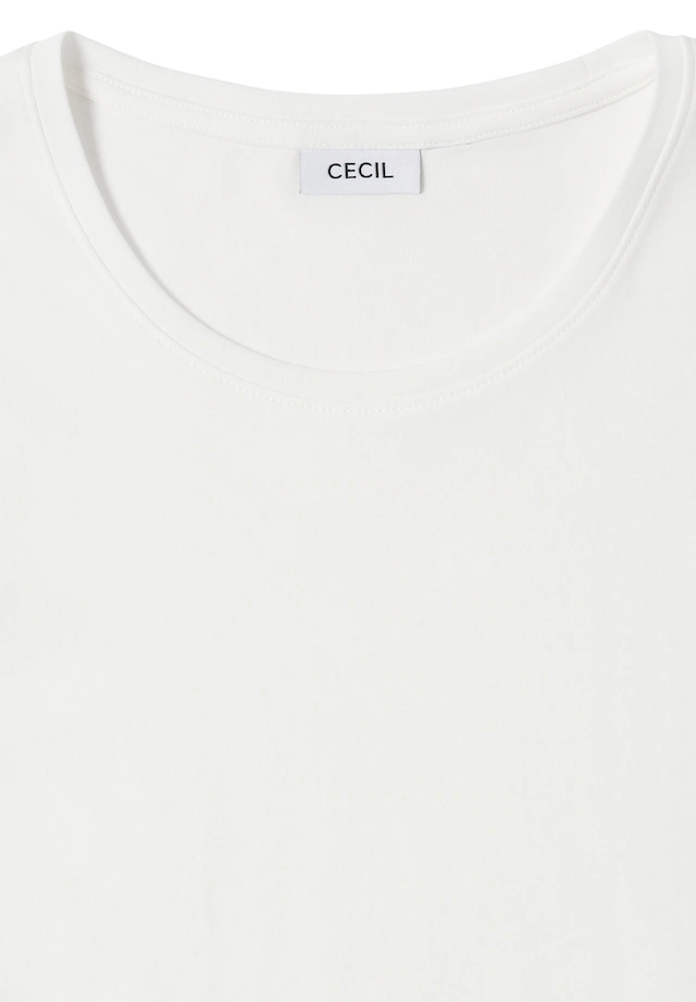 Cecil Rundhalsshirt aus reiner Baumwolle