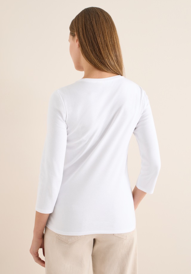 Cecil Rundhalsshirt aus reiner Baumwolle