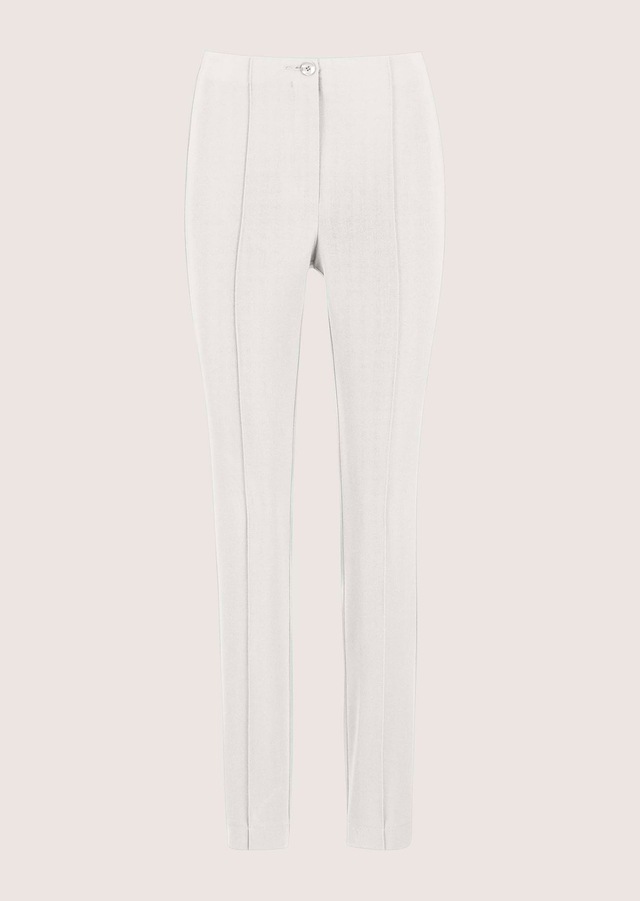 MADELEINE Stoffhose »Schlupfhose Slim Fit Stretchhose mit Biesen« abgesteppte Biese