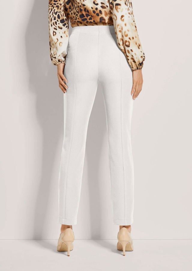 MADELEINE Stoffhose »Schlupfhose Slim Fit Stretchhose mit Biesen« abgesteppte Biese