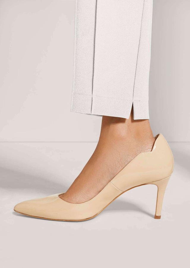 MADELEINE Stoffhose »Schlupfhose Slim Fit Stretchhose mit Biesen« abgesteppte Biese