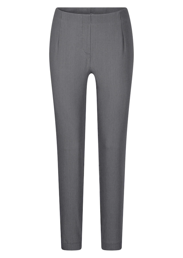 GOLDNER Chinohose »Jerseyhose mit Schlupfbund« Reissverschluß-Optik