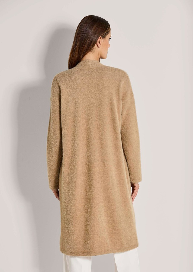 MADELEINE Langmantel »Strickjacke Eleganter Glattstrick-Mantel«