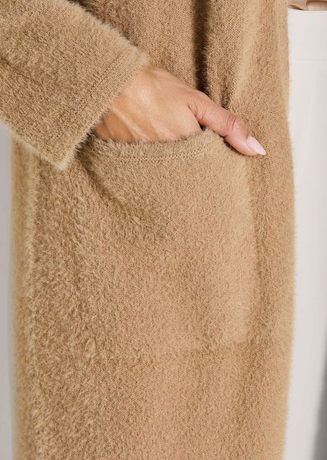 MADELEINE Langmantel »Strickjacke Eleganter Glattstrick-Mantel«