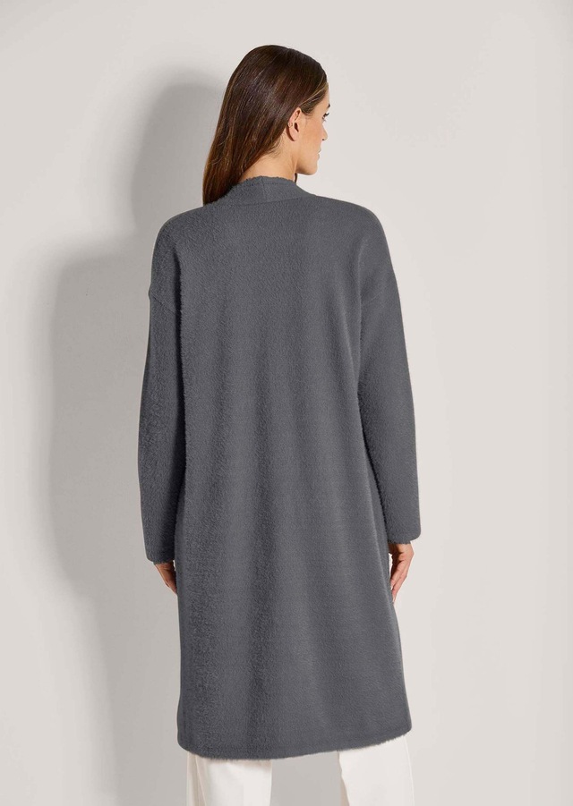 MADELEINE Langmantel »Strickjacke Eleganter Glattstrick-Mantel«
