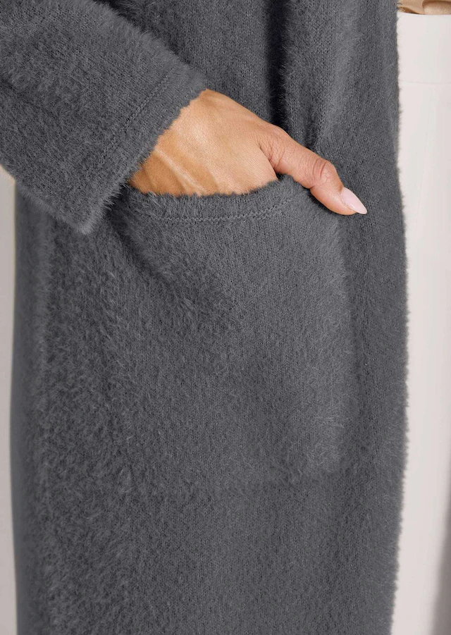 MADELEINE Langmantel »Strickjacke Eleganter Glattstrick-Mantel«
