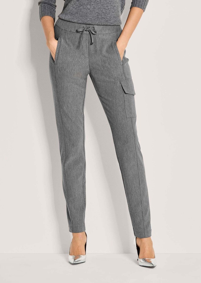 MADELEINE Jerseyhose »Hose Cargo-Jerseyhose mit Kordelzug« Jerseyhose im Cargostil