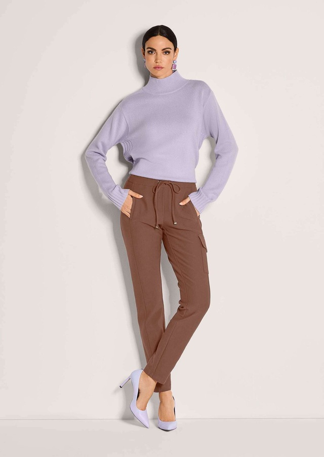 MADELEINE Jerseyhose »Hose Cargo-Jerseyhose mit Kordelzug« Jerseyhose im Cargostil