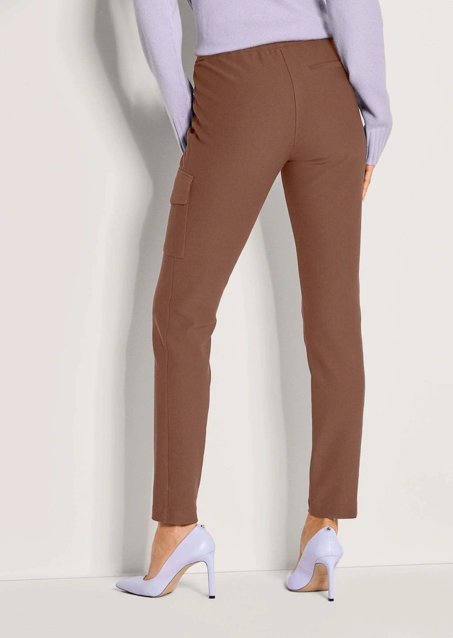 MADELEINE Jerseyhose »Hose Cargo-Jerseyhose mit Kordelzug« Jerseyhose im Cargostil