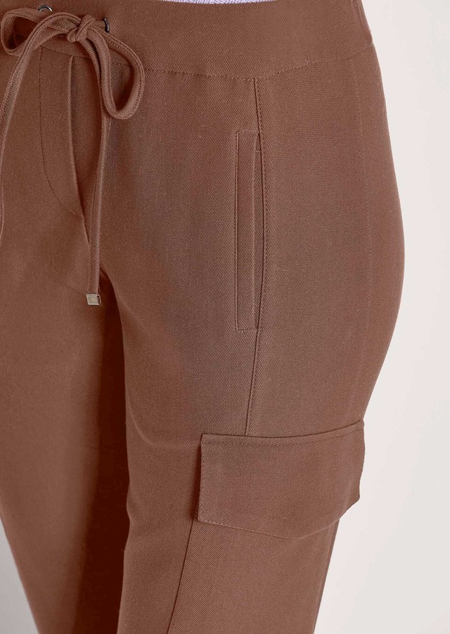 MADELEINE Jerseyhose »Hose Cargo-Jerseyhose mit Kordelzug« Jerseyhose im Cargostil