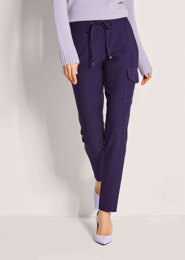 MADELEINE Jerseyhose »Hose Cargo-Jerseyhose mit Kordelzug« Jerseyhose im Cargostil