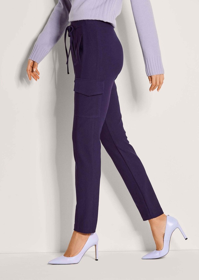 MADELEINE Jerseyhose »Hose Cargo-Jerseyhose mit Kordelzug« Jerseyhose im Cargostil