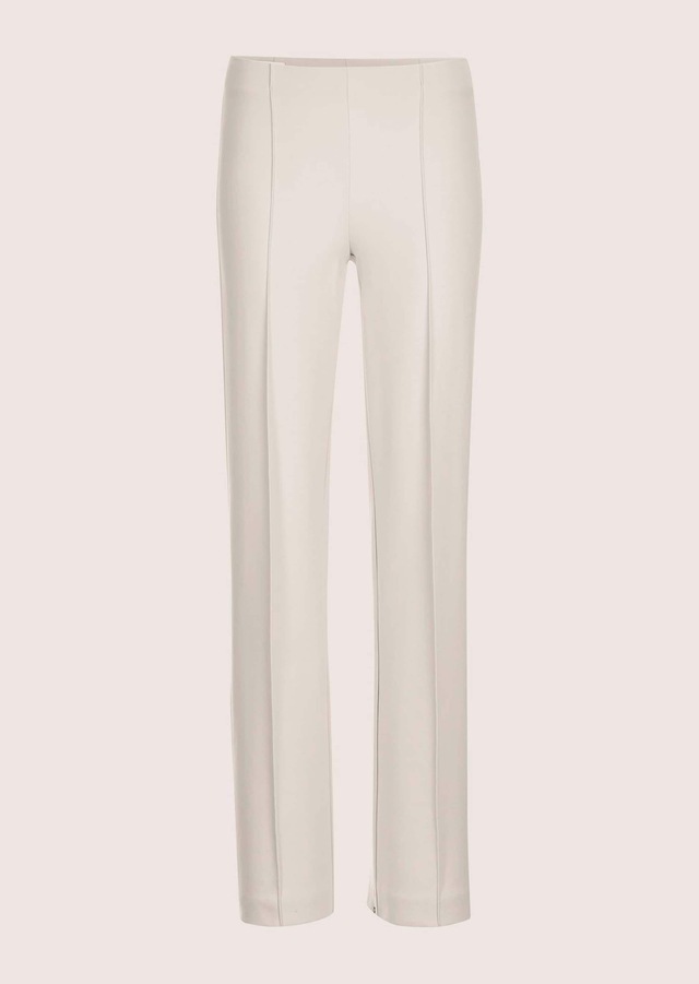 MADELEINE Jerseyhose »Jerseyhose Weite Jerseyhose mit Biesen« Jerseyhose mit Biese