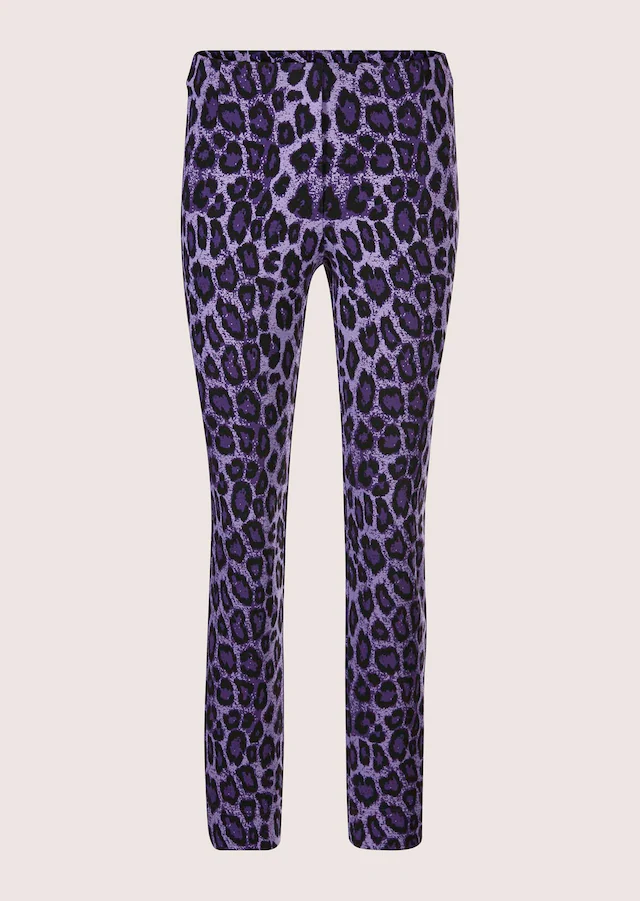MADELEINE Leggings »Leggings Gerade Jersey-Leggings mit Animal-Print«
