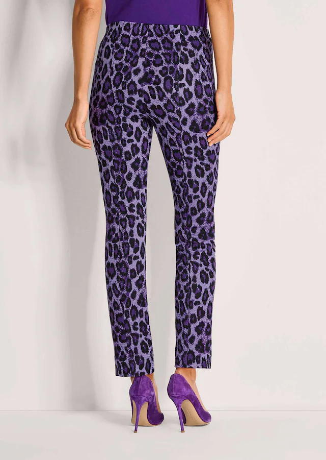 MADELEINE Leggings »Leggings Gerade Jersey-Leggings mit Animal-Print«