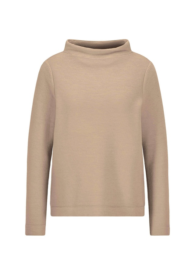 GOLDNER Rundhalspullover »Langarm Ottoman-Design, Turtleneck« Turtleneck