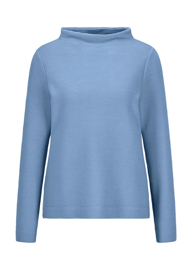 GOLDNER Rundhalspullover »Kurzgröße Langarm Ottoman-Design, Turtleneck« Turtleneck