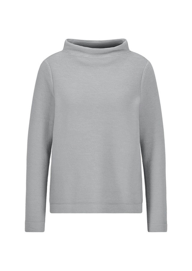 GOLDNER Rundhalspullover »Kurzgröße Langarm Ottoman-Design, Turtleneck« Turtleneck