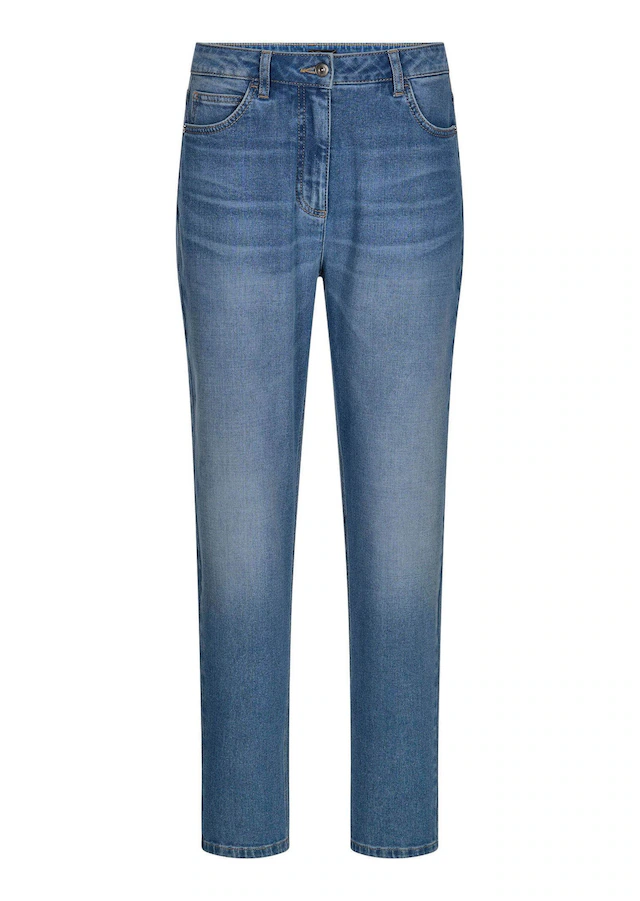GOLDNER Regular-fit-Jeans »Kurzgröße Baumwoll-Stretch Mom Jeans SARA« stretchbequeme Quälität