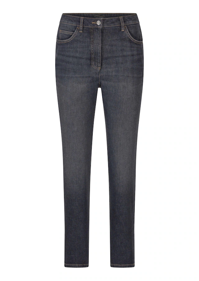 GOLDNER Regular-fit-Jeans »Kurzgröße Baumwoll-Stretch Mom Jeans SARA« stretchbequeme Quälität