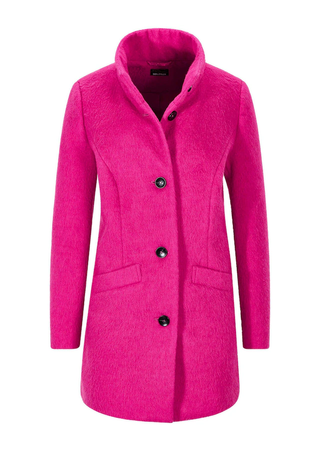 GOLDNER Langmantel »Stepp-Winterjacke mit Kapuze« Mit hochwertigem Twillfutter