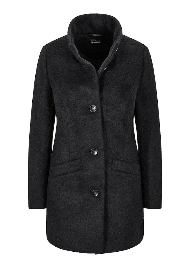 GOLDNER Langmantel »Stepp-Winterjacke mit Kapuze« Mit hochwertigem Twillfutter